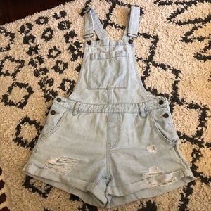 Denim Overalls